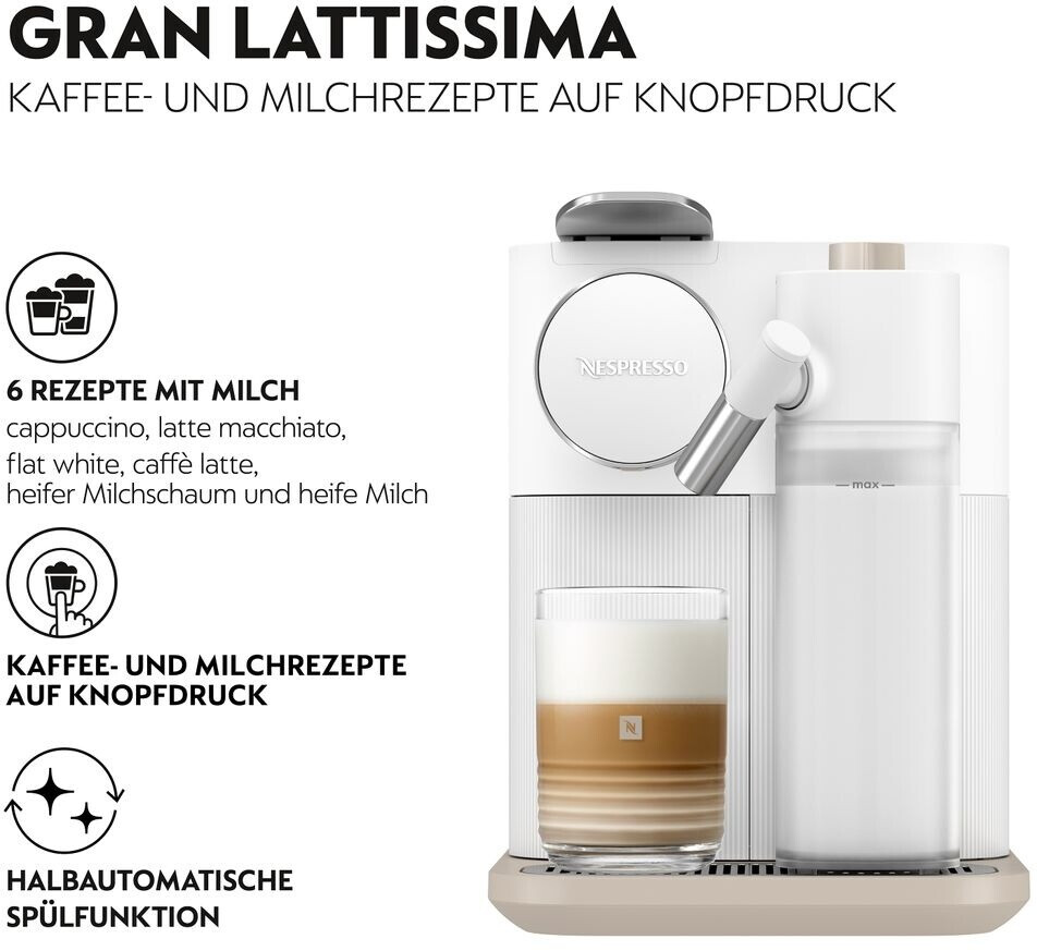 De'Longhi NESPRESSO Gran Lattissima EN640.W white – Bild 3