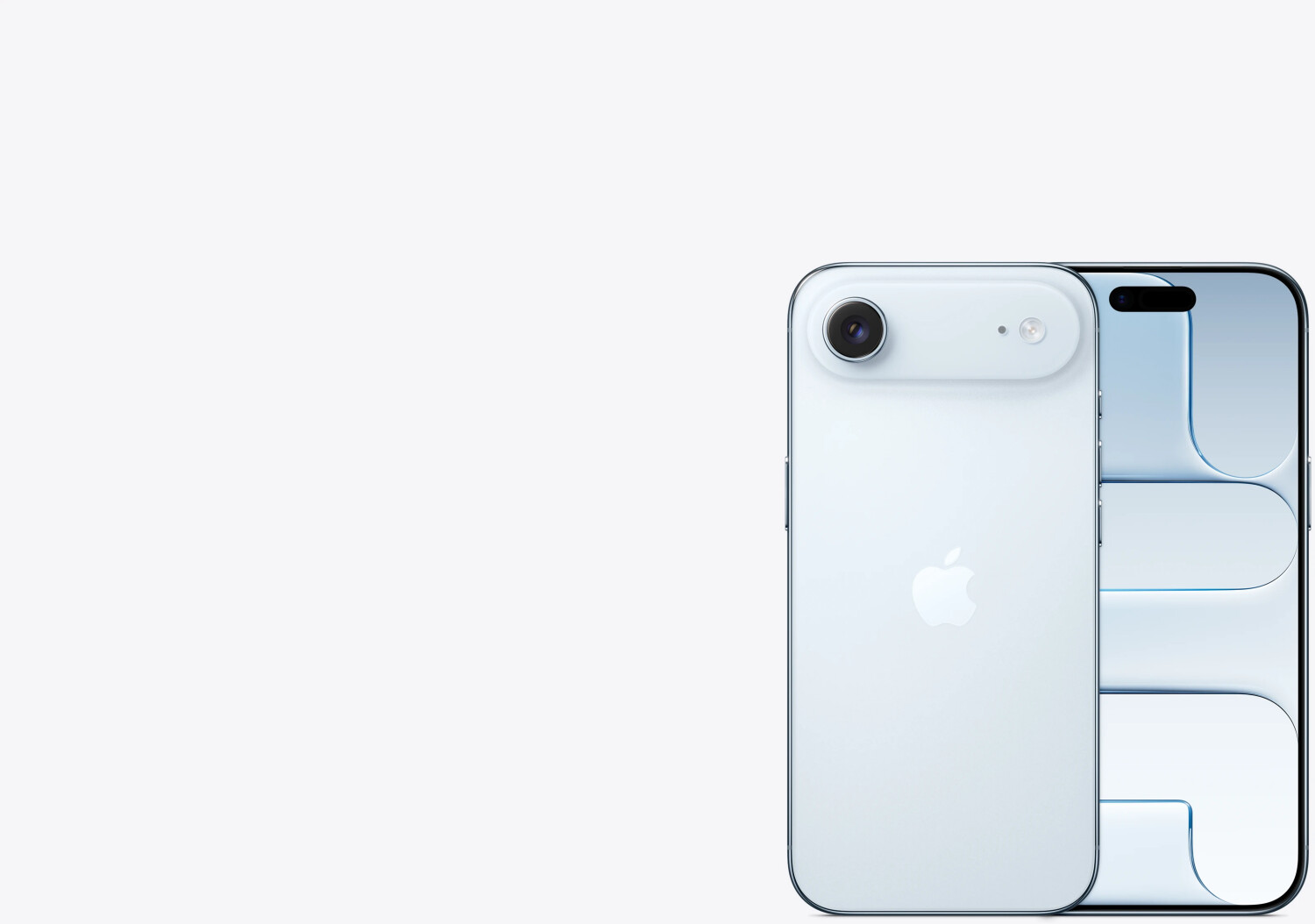 Apple iPhone Air 512 GB Blau ciel – Bild 4