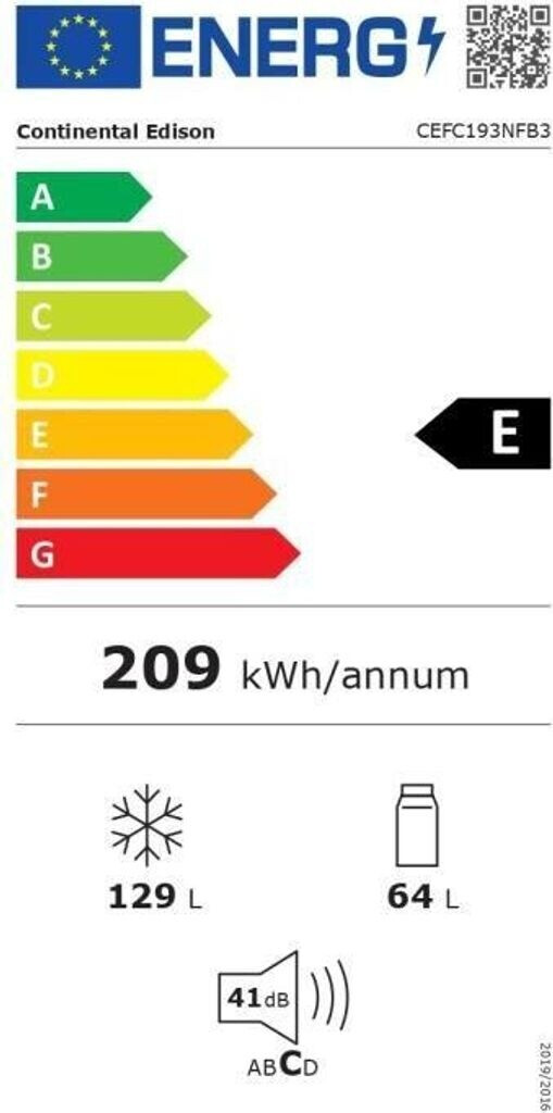 Continental Edison CEFC193NFB3 – Bild 4