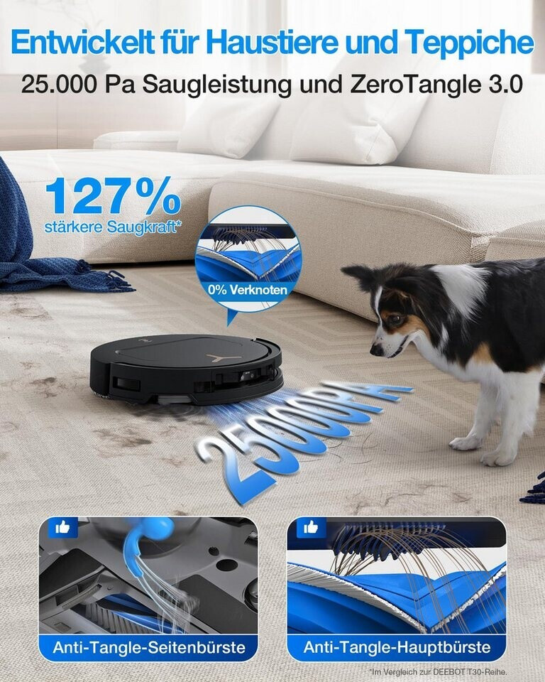 ECOVACS T50 PRO OMNI BLACK Gen3 – Bild 2